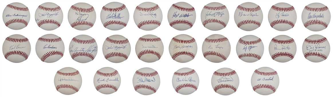 Hall of Famers and Stars Collection of (26) Single-Signed Baseballs (PSA/DNA PreCert)